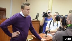 Алексей Навальный в Ленинском суде Кирова