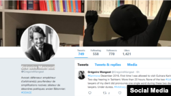 Гулнора Каримованинг швейцариялик адвокати Gregoire Mangeat Twitter саҳифасида ўз мижози ҳақида фаол ëза бошлади.