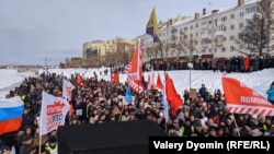 Митинг в защиту Шиеса и против мусорной реформы в Архангельске, 15 марта