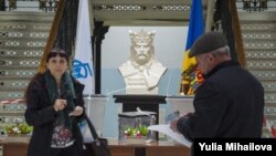 На одном из избирательных участков в Кишиневе