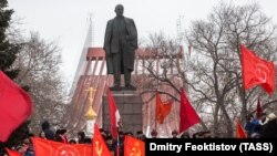 Празднование дня Октябрьской революции, 7 ноября 2017 года