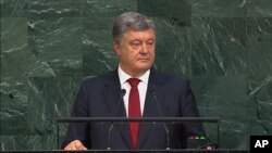 Президент Украины Пётр Порошенко