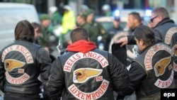 Члены байкерской группировки Hells Angels