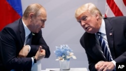 Владимир Путин и Дональд Трамп на саммите G20, архивное фото